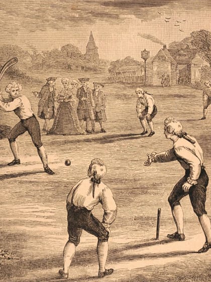 Early village cricket